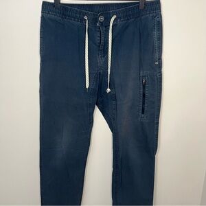 Vuori Men's Ripstop Climber Pant Size Small Outdoor Hiking Summer Casual blue